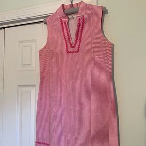 Vineyard Vines Pink Seersucker